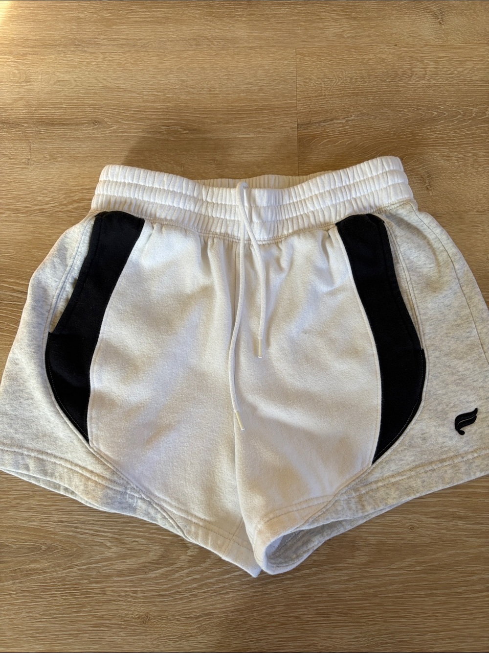 Fabletics Women’s Casual Athletic Shorts black, white, gray